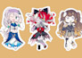 draw a cute chibi character in anime style for you